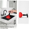 2 Piezas Desatascador Manual de Drenaje para Fregadero, Baño