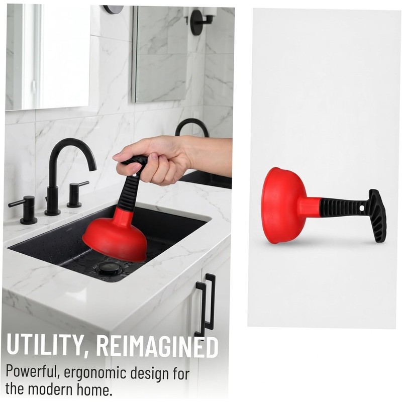 2 Piezas Desatascador Manual de Drenaje para Fregadero, Baño