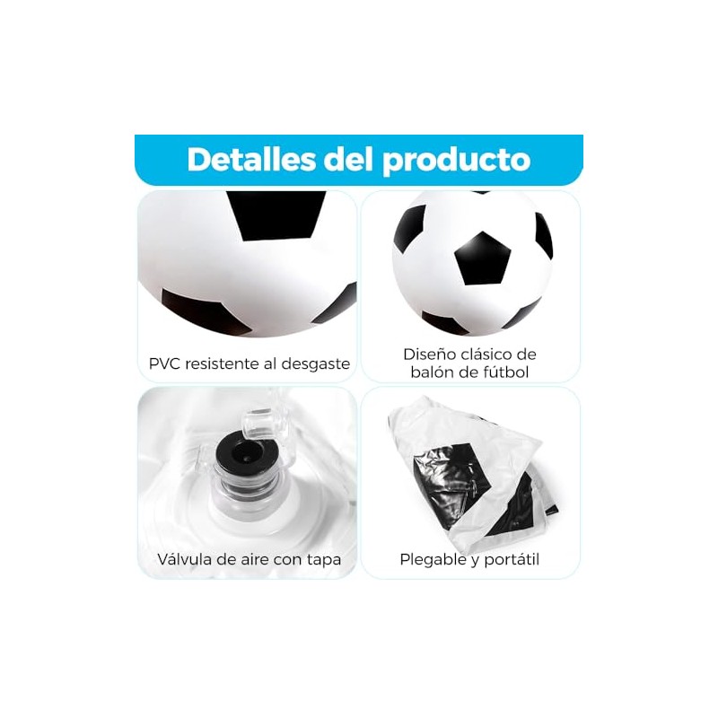 Fútbol Grande Inflable, Pelota de Playa Gigante