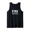 FBI Federal Police Law Enforcement Tank Top