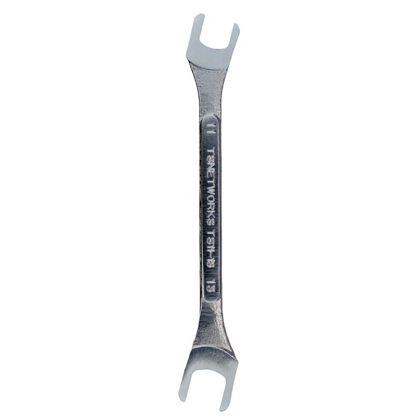 tsnetworks Open-End Spanner Extra Flat 11 + 13 mm, Spanner