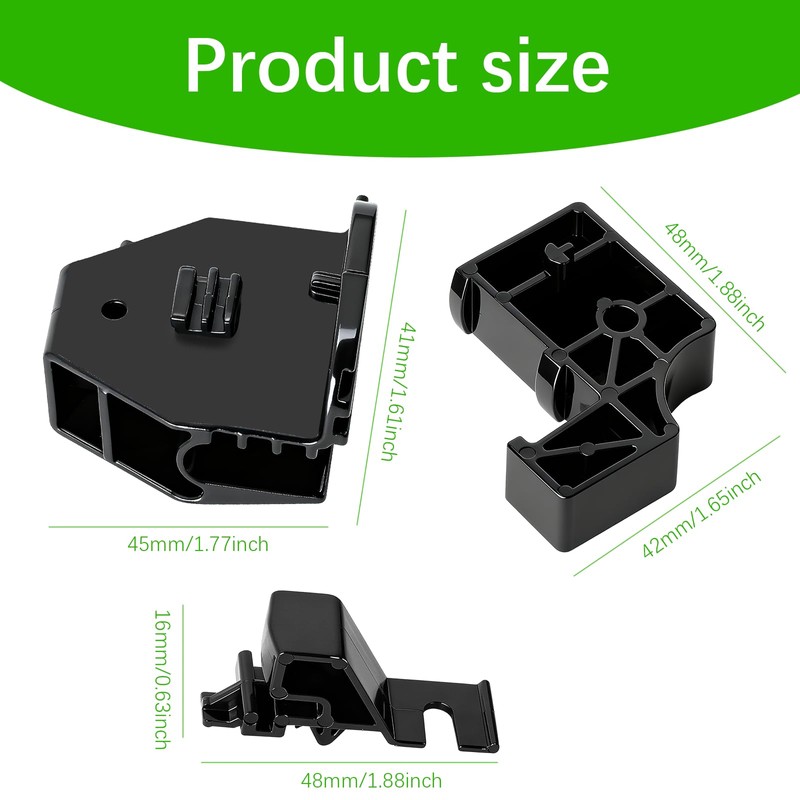 Dkaikai Range Drawer Glide Replacement Kit for Whirlpool