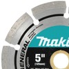 Makita A-94699 5-Inch General Purpose Segmented Diamond Blade