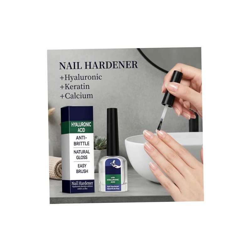 Endurecedor de uñas con ácido hialurónico - 10 ml de