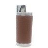 Lucklybestseller Metal Leather Lighter Case Cover Holder for Bic Mini