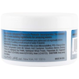 WaveBuilder Advanced Formula Night Form Pomade | High Linoleic Oils and Maximum Protein Isolates, 3.5 Oz