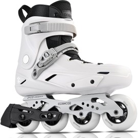 COSMOID TC Inline Skates for Adults & Teens – Professional Roller Blades for Men & Women, Fitness & Recreation Skates, Grey, Size 4-13