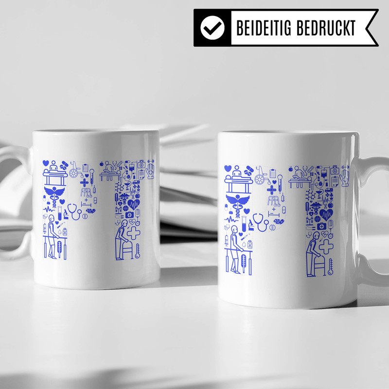 Pagma Druck Physiotherapy cup, physiotherapist gifts, coffee cup, saying, physiotherapist,