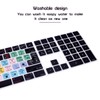 HRH AI Shortcut Hotkey Silicone Keyboard Cover Keypad Skin for