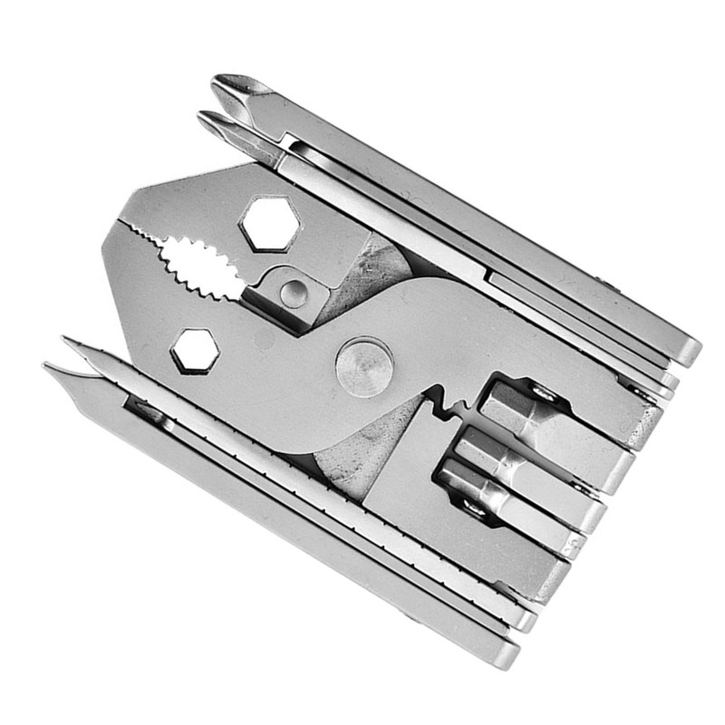 25 in 1 Foldable Pliers Stainless Steel Multifunctional Compact Pliers