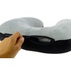 KINE TRAVEL Neck roll and cushion made of micro-beads