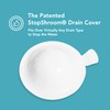 StopShroom The Ultimate Universal Drain Stopper Plug for Bathtub, Bathroom,