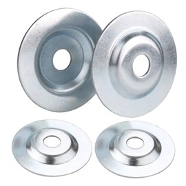 Motcoda OD3-1/10'' x ID 5/8'' 1 Set &OD2-1/10'' x ID 1/2'' 1 Set Bench Grinder Arbor Washer/Flange for Grinding polishing Wire Wheel Buffing (OD3-1/10'' x ID 5/8''&OD2-1/10'' x ID 1/2'')