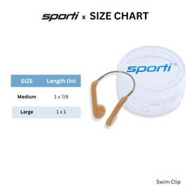 Sporti Swim Clip - Beige - Large