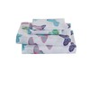 Linen Plus Sheet Set for Girls/Teens/Adults Butterflies Purple White Green