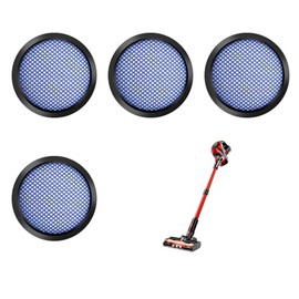 BSNAW HEPA Filter Replacement Compatiable with K5 Cordless Vacuum Cleaner, 4 Pack