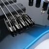 OVSAL Bass Guitar Bridge with Zinc ALloy Saddle Base Individual