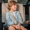 Chicco GoFit® ClearTex® Plus Backless Booster Car Seat, Latch Attachment,