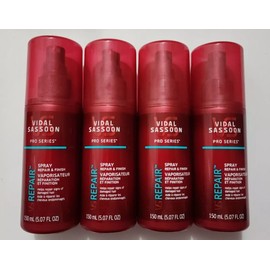 (4) VIDAL SASSOON VS PRO SERIES REPAIR & FINISH SPRAY 5.07 OZ EA New Free Ship