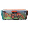 Kubota 1/18th L6060 Tractor with Loader and Backhoe, Realistic Sounds