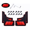 UpAuto Car Mud Flaps Screw and Clips Universal Rubber Mudguard