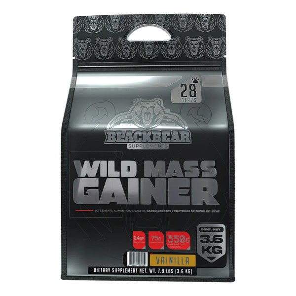 Ganador Wild Mass Gainer Vainilla 3.6 Kg Blackbear