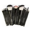 Maange Brochas De Maquillaje Professional,22 Piezas Set De Brochas Color