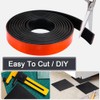 Adhesive Rubber Strips with Adhesive Backing Self Stick Neoprene Solid