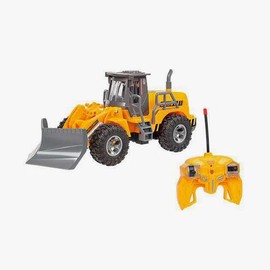 World Tech Toys Construction Big Kids Remote Control RC Car Truck - Excavator Dump Truck Cement Mixer - Construction Type: Plow Wheel Loader