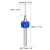 QUARKZMAN PCB Drill Bit 0.65mm Tungsten Carbide Rotary Tool Jewelry