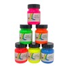 artcraft by anglo Neon Blue Fabric Paint, 60ml Textile Paint.