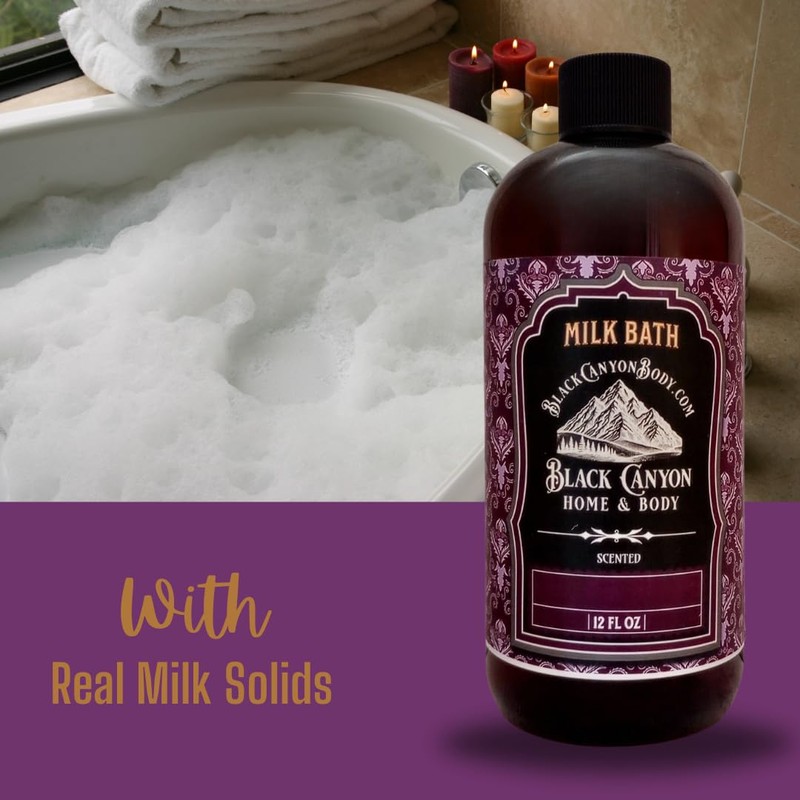 Black Canyon Apple Cinnamon Iced Danish Scented Milk Bath &