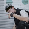 Gray Men Wig Hat, Men Artificial Wig Hat Camouflage Grey