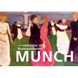 Postkarten-Set Edvard Munch: 18 Kunstpostkarten aus hochwertigem Karton. ca. 0,28€ pro Karte (Anaconda Postkarten, Band 67)