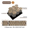 ARMURO Wall Paneling for Interior Wall - 4 PCS Hexagon