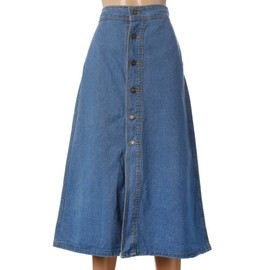 (신세계김해점)청스커트(TMA29006) Shinsegae Gimhae Branch Denim Skirt (TMA29006)