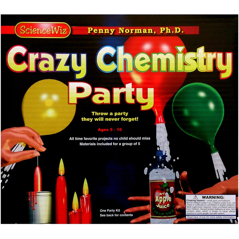 ScienceWiz / Crazy Chemistry Party Kit