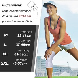 WELDMON - Rodillera con Estabilizadores Laterales, Soporte de Rodilla Ajustable Transpirable, Envoltura de Rodilla para Dolor de Rodilla de Desgarro de Menisco, Lesiones Deportivas, Artritis