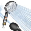 Shower Head with Filter MEKO - Black and Silver