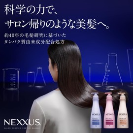 Nexus Shampoo and Conditioner Set for Damage Control, Repairing, Smoothing, Straightening, Wavy, Damaged Hair, 12.8 oz (350 g) Each with Bonus IKIIKI Lifestyle Exclusive Sachet