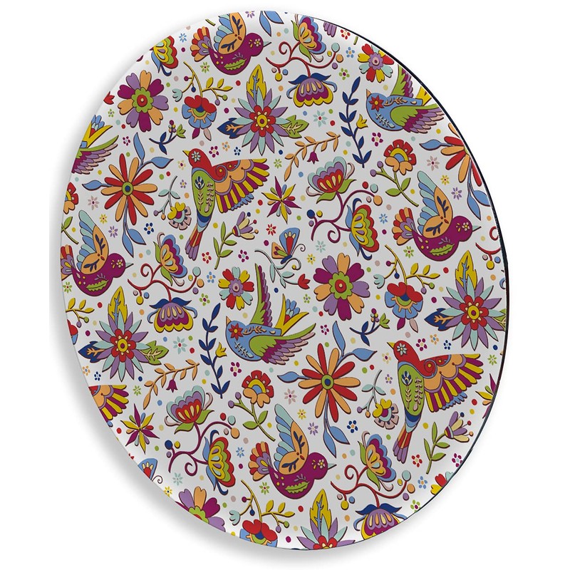 Mexican Handmade Wooden Cheese Board with Resin Finish – Ideal