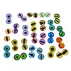 GraceAngie 30PCS Mixed Style Dragon Eyes Round Flatback time gem