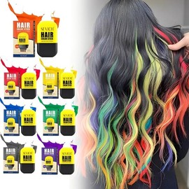 Savici 세비치 일회용 염색 브러쉬 DIY 천연 펜 임시 지속형 스틱 전문가용 [05 blue] Sevich Disposable Dye Brush DIY Natural Pen Temporary Long-lasting Stick Professional [05 blue]