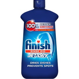 Finish Jet-Dry Rinse Aid, Dishwasher Rinse Agent & Drying Agent, 16 Fl Oz (Pack of 1)