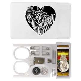 'Statue of Liberty Heart' Mini Travel Sewing Kit (SE00037750)