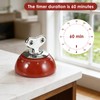 Magnetic Mechanical Timer, Mechanical Egg Timer, 60 Minute Mechanical Kitchen
