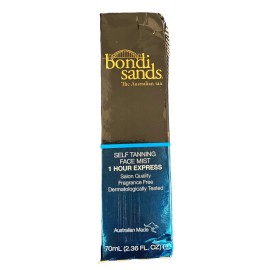 Bondi Sands 1 Hour Express Self Tanning Face Mist 2.36oz. damage box