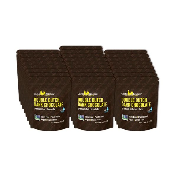 Castle Kitchen Hot Chocolate Sachets (25 Count) - Single Serve