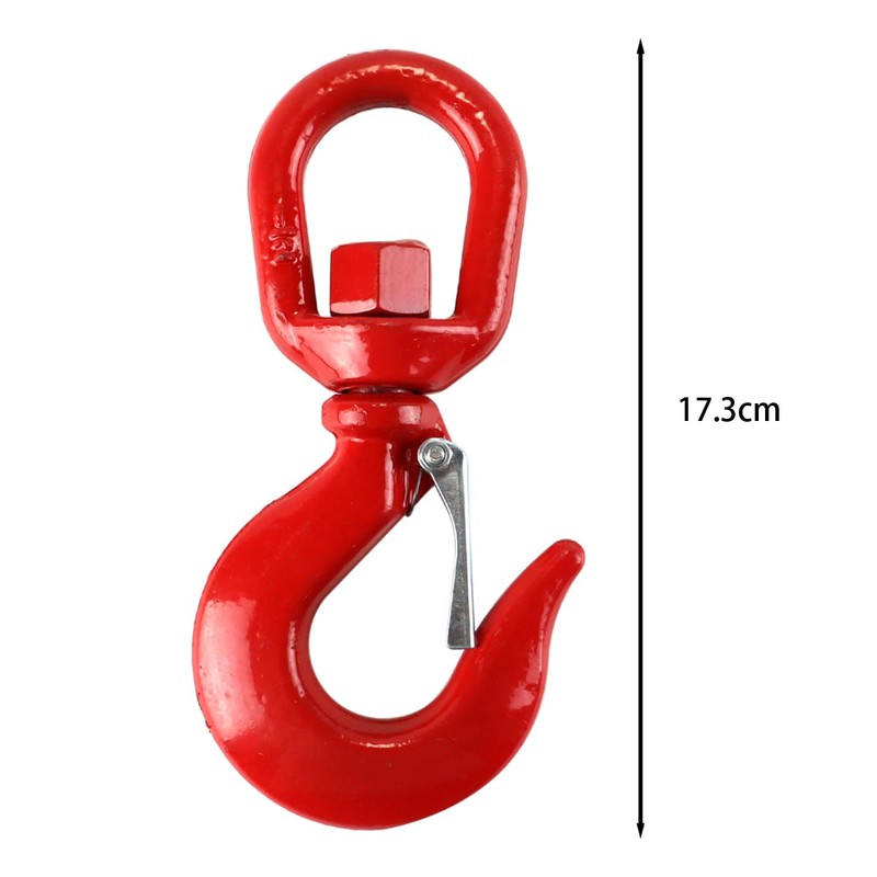 Enwye American Alloy Steel Swivel Crane Hook 2 Ton Capacity