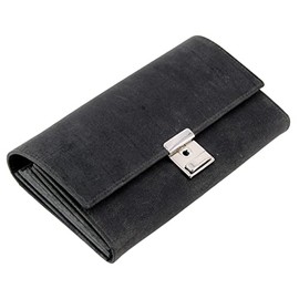 Alassio 42196 Waiter's Wallet, Waiter's Wallet, Genuine Leather / Hunter Leather, Coin Purse with 6 Note Compartments and Coin Compartment, Wallet for Restaurant, Bar or Service, Approx. 18.5 x 9.5